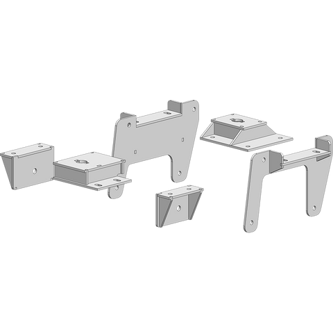 PullRite Fifth Wheel Trailer Hitch Mount Kit (MPN: 3519)