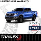 TrailFX 5 Inch Oval Bent Side Bars (MPN: A7091B)