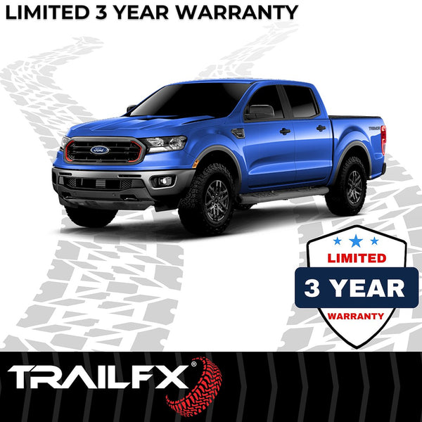 TrailFX 5 Inch Oval Bent Side Bars (MPN: A7091B)