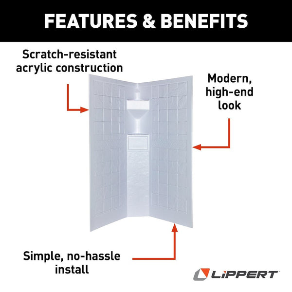 Lippert Components Shower Surround (MPN: 306205)