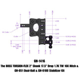 Gen-Y Hitch Torsion-Flex Drop Hitch (MPN: GH-1416)