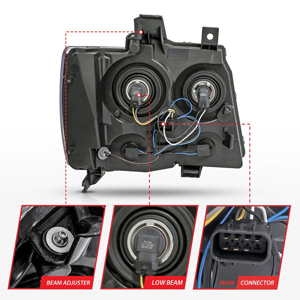 ANZO USA Headlight Assembly (MPN: 111392)