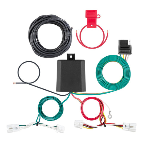 CURT Trailer Wiring Connector with 4-Way Flat Output (MPN: 56500)