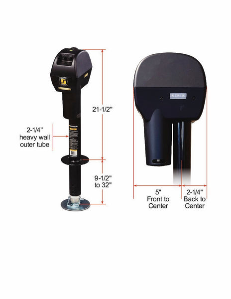 Stromberg Carlson Electric Trailer Tongue Jack (MPN: JET-4500)
