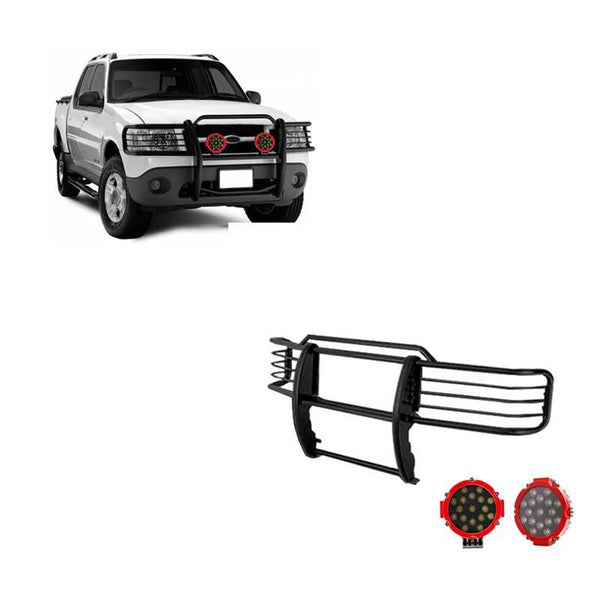 Black Horse Grille Guard Kit (MPN: 17FJ24MA-PLR)
