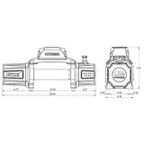 Superwinch SX Series Vehicle Mounted Winch (MPN: 1710201)