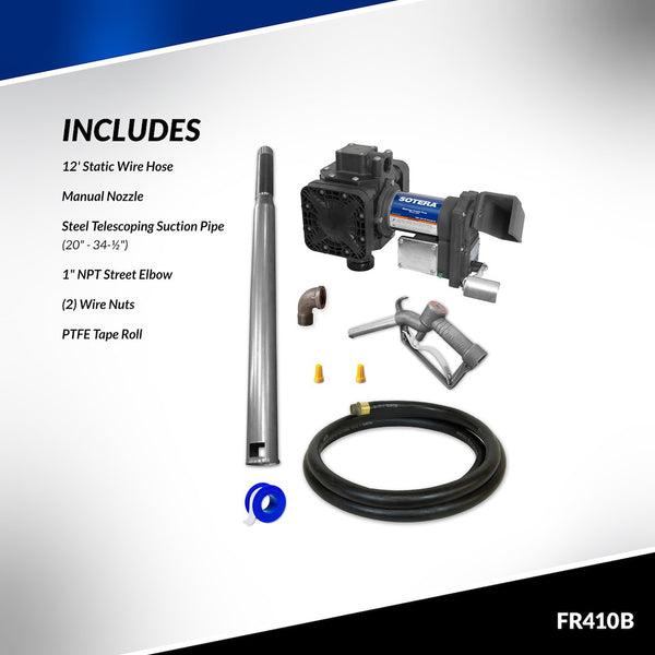 Fill-Rite Electric Diaphragm Pump (MPN: FR410B)