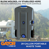 Gator Portable Waste Holding Tank (MPN: 21903G)