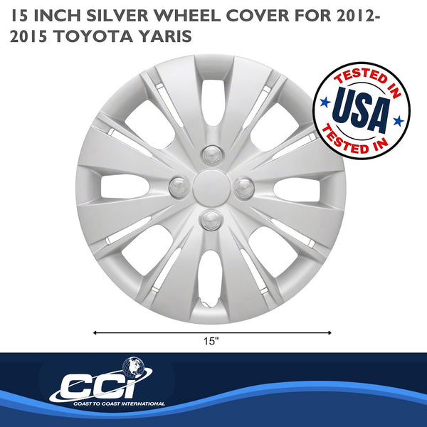 15 Inch Wheel Cover Set by Coast To Coast (MPN: IWC50915S)