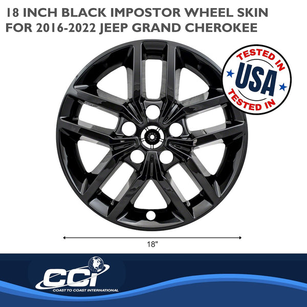 Coast To Coast Impostor Wheel Skin 18 Inch (MPN: IMP425BLK)
