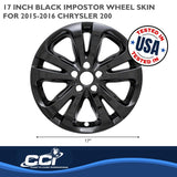 Coast To Coast Impostor Wheel Skin (MPN: IWCIMP388BLK)