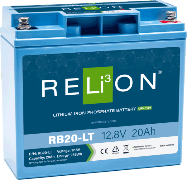 Relion Battery Cold Weather Lithium Battery (MPN: RB20-LT)
