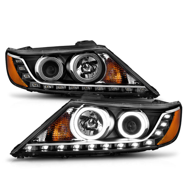 AnzoUSA Headlight Assembly With Halo (MPN: 111248)