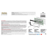 License Plate Frame with Golf Club and Ball Design (MPN: 19509)