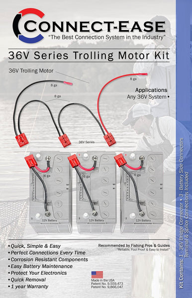 Connect-Ease Trolling Motor Wiring Kit (MPN: RCE36VBK)