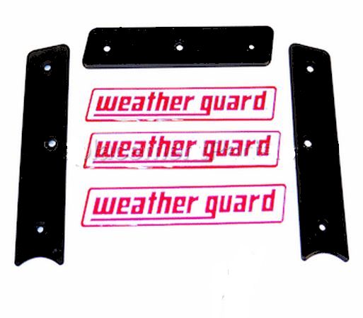 Weather Guard Name Decals (MPN: 7746)