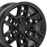 OE Wheels TY17 Gloss Black Aluminum Wheel (MPN: TY17-16070-6550-13B)