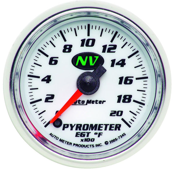 AutoMeter Gauge Pyrometer NV Series (MPN: 7345)