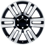 OE Wheels TY10 Aluminum Wheel (MPN: TY10-20070-6550-15MB)