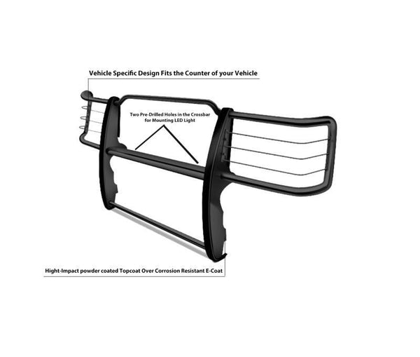 Black Horse Off Road Grille Guard (MPN: 17F80218MA)