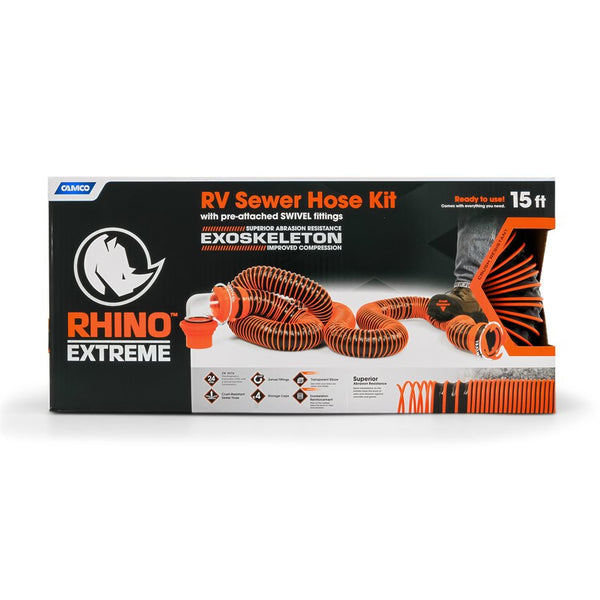 Camco RhinoEXTREME Sewer Hose (MPN: 39861)