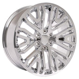 OE Wheels CV37 Chrome Plated Wheel (MPN: CV37-22090-6550-28C)
