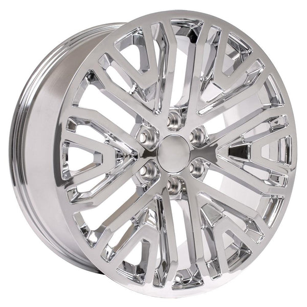 OE Wheels CV37 Chrome Plated Wheel (MPN: CV37-22090-6550-28C)