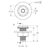 Taco Boat Fender Lock (MPN: F16-0200-1)