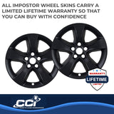 Coast To Coast Impostor Wheel Skin (MPN: IWCIMP352BLK)