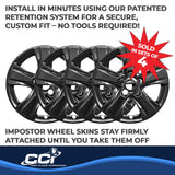 Coast To Coast Impostor Wheel Skin (MPN: IWCIMP434BLK)