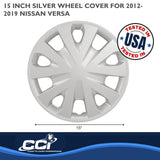 Coast To Coast 15 Inch Wheel Cover Set (MPN: 49615S)