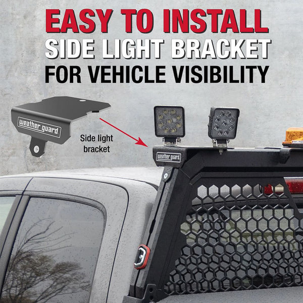 Weather Guard Headache Rack Light Mount (MPN: 11919-52-01)