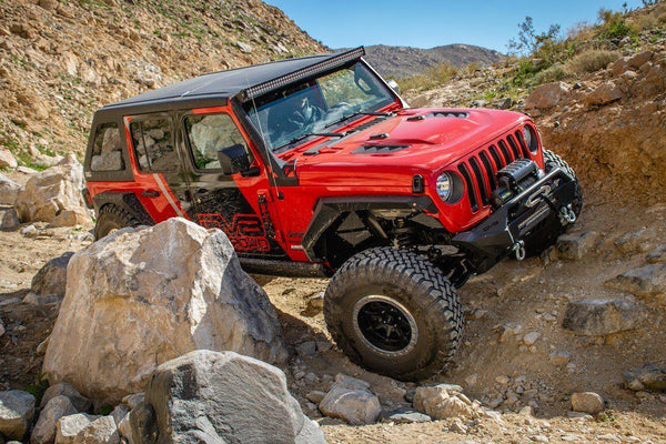 DV8 Offroad Steel Hood (MPN: HDMBJL-TA)