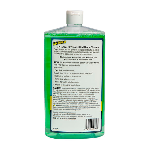 UnDuzit Chemicals Boat Deck Cleaner (MPN: 124673)