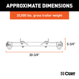 CURT Fifth Wheel Trailer Hitch Adapter Plate (MPN: 16023)