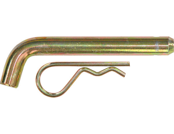 Trailer hitch pin with bent design (MPN: HP6256WC)