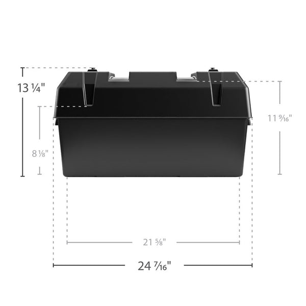 Camco Double Battery Box (MPN: 55374)