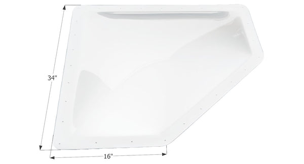 Icon Skylight 4 Inch High Bubble Dome (MPN: 01871)