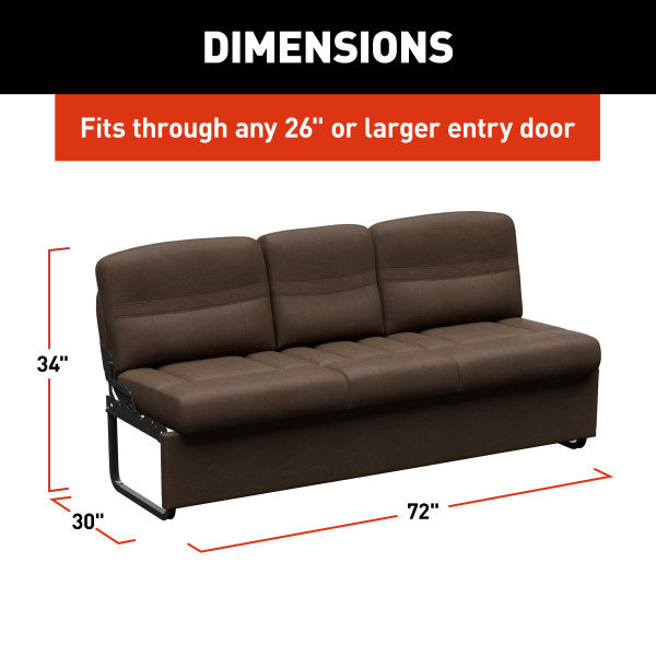 Lippert Components Jackknife Sleeper Sofa (MPN: 2024044412)