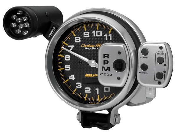 AutoMeter Carbon Fiber Pedestal Mount Tachometer (MPN: 6836)