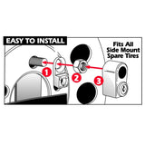 Trimax Spare Tire Lock (MPN: TNL740)