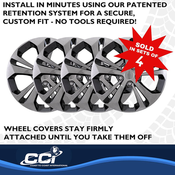 Coast To Coast 17 Inch Wheel Cover Set (MPN: 56417GB)