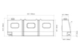 Ironman 4x4 Fresh Water Tank (MPN: IWT006)