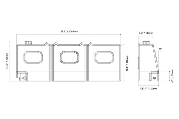 Ironman 4x4 Fresh Water Tank (MPN: IWT006)