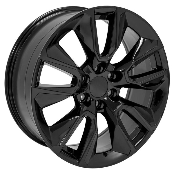 OE Wheels CV32 22 Inch Aluminum Wheel (MPN: CV32-22090-6550-28B)