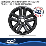 Coast To Coast Impostor Wheel Skin (MPN: IWCIMP370BLK)