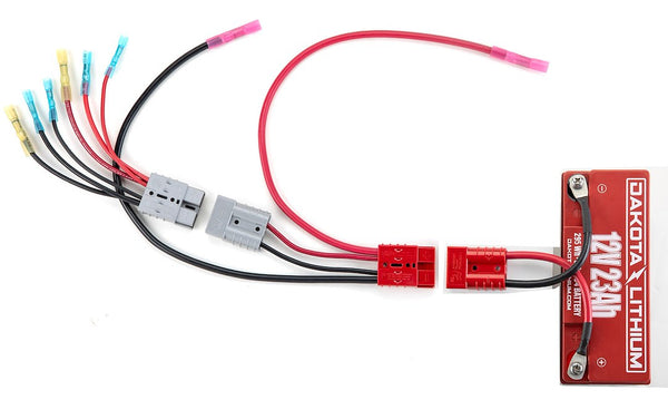 Battery Connection Harness for Kayak Fishing Accessories (MPN: RCE12VKYKPRO)