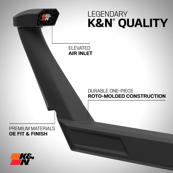 K&N Air Intake Snorkel System (MPN: 63-8002)