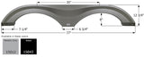 Icon Fender Skirt for Tandem Axle RVs (MPN: 15012)