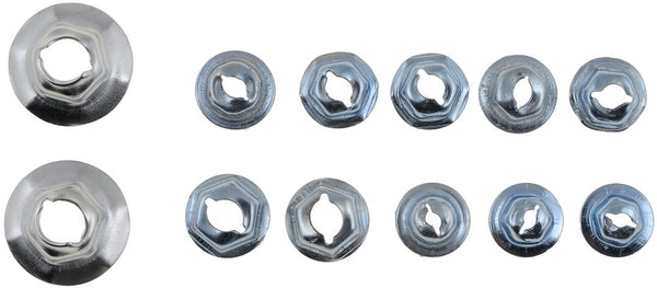 AutoGrade Nut - Thread Cutting Steel Nut Pack (MPN: 45384)